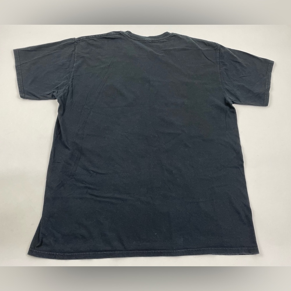 DC Comics Dripping Superman Logo Graphic T-Shirt Men’s XL Black Red Blue logo - Picture 10 of 10